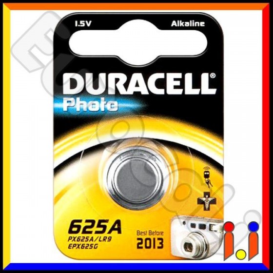 Duracell Alcalina PX625 625A Pile 1,5V - Blister 1 Batteria Duracell Alcalina PX625 625A Pile 1,5V - Blister 1 Batteria