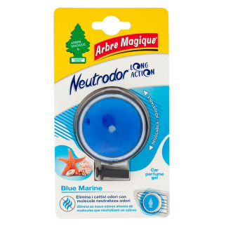 Arbre Magique Neutrodor Profumatore per Auto in Gel Fragranza Blue Marine Lunga Durata