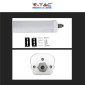 Immagine 12 - V-Tac VT-1249 Tubo LED Plafoniera 36W Lampadina SMD IP65 120cm