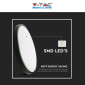 Immagine 11 - V-Tac VT-8624 Plafoniera LED Rotonda 24W SMD IP44 Colore Nero -