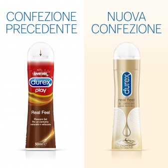 Durex Real Feel Pleasure Gel Lubrificante Intimo Effetto Vellutato 50ml [TERMINATO]