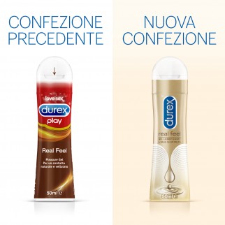 Durex Real Feel Pleasure Gel Lubrificante Intimo Effetto Vellutato 50ml [TERMINATO]