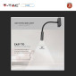 Immagine 8 - V-Tac Pro VT-2903 Lampada LED da Muro Flessibile 3W COB CREE