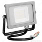 V-Tac VT-4911 Faretto LED SMD 10W Ultra Sottile da Esterno Colore Grigio - SKU 5774 / 5775 / 5776 [TERMINATO]