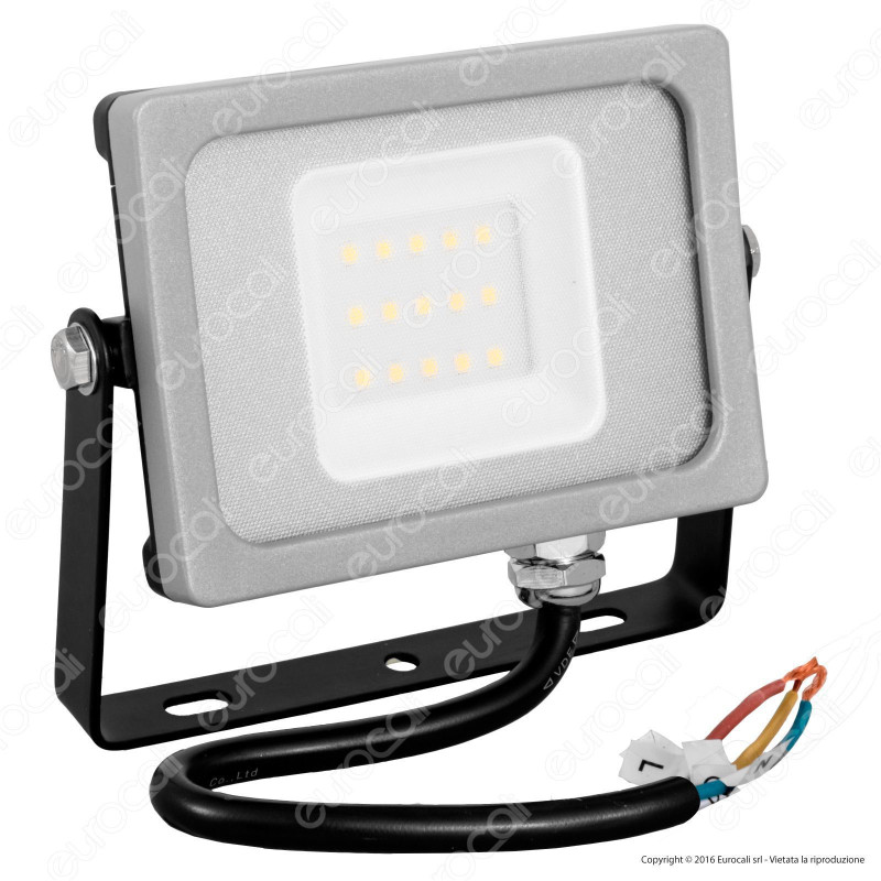 V-Tac VT-4911 Faretto LED SMD 10W Ultra Sottile da Esterno Colore