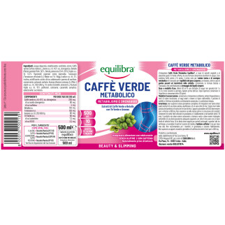 Equilibra Integratore per il Drenaggio Caffè Verde Metabolico -