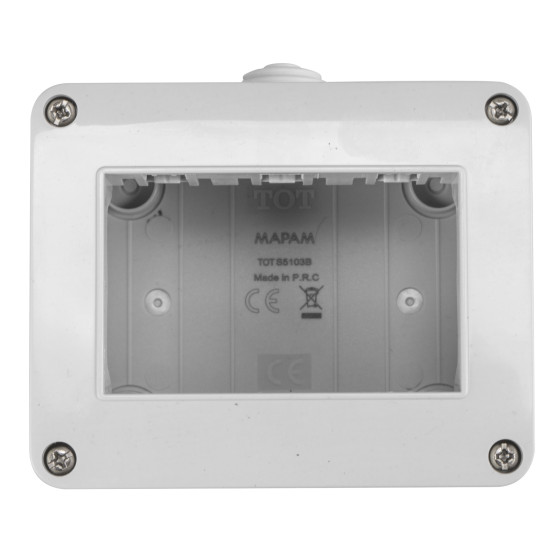 MAPAM Box JOY 3P - mod. S5103B - Compatibile con BTicino MATIX MAPAM Box JOY 3P - mod. S5103B - Compatibile con BTicino MATIX