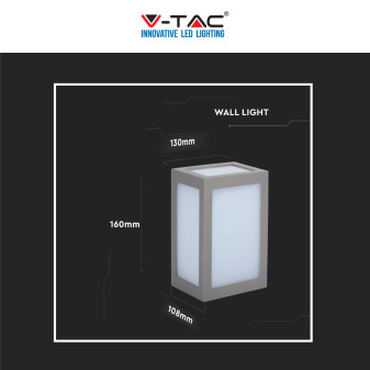V-Tac VT-822 Lampada LED da Muro 12W Wall Light SMD Applique