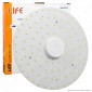 Life Modulo LED Circolina con Magnete Ø200mm 18W per Plafoniere - mod. 39.942318C / 39.942318N [TERMINATO]