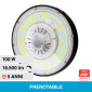 V-Tac Pro VT-9119 Lampada Industriale LED UFO Shape 100W SMD High Bay IP65 Dimmerabile - SKU 7655