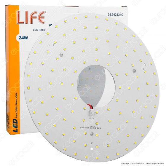 Acquista Life Modulo LED Circolina con Magnete Ø235mm 24W