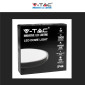 Immagine 13 - V-Tac VT-8618 Plafoniera LED Rotonda 18W SMD IP44 Colore Nero -