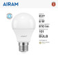 Immagine 2 - Bot Lighting Airam Frost Lampadina LED E27 8W Bulb A60 Goccia SMD per