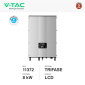 Immagine 2 - V-Tac VT-6608305 Inverter On Grid 8kW Trifase IP65 con Display