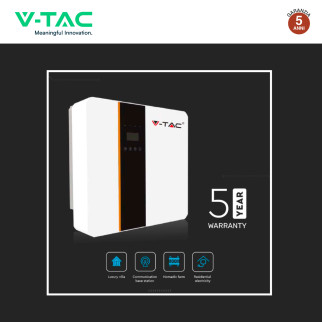 V-Tac Batteria LiFePO4 51.2V 100Ah 5.12kWh Impianto