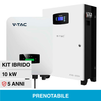 V-Tac VT-10240 Batteria LiFePO4 51.2V 200Ah 10kWh Impianto Fotovoltaico +...