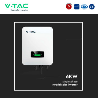 V-Tac Kit 6.15kW 15 Pannelli Solari Fotovoltaici 410W IP68 +