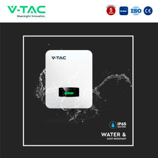 V-Tac Kit 6.15kW 15 Pannelli Solari Fotovoltaici 410W IP68 +