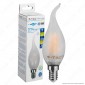 Immagine 1 - V-Tac VT-2056D Lampadina LED E14 4W Candela Fiamma Frost Filamento