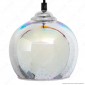 V-Tac VT-7015 Lampadario a Sospensione in Vetro Effetto 3D con Portalampada per Lampadine E27 - SKU 3830 [TERMINATO]