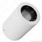 V-Tac VT 796 Portafaretto Orientabile Rotondo Bianco da Soffitto per Lampadine GU10 e GU5.3 - SKU 3627