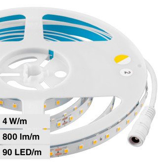 V-Tac VT-2835-90 Striscia LED Flessibile 20W SMD Monocolore 90 LED/metro 24V...