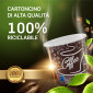 Immagine 5 - Bicchierini da Caffè in Carta Riciclabile con Fantasia Coffee da 65ml - Confezione da 50 Bicchieri