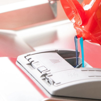 Pril Duo Gel Excellence Igienizzante per Lavastoviglie - Flacone da