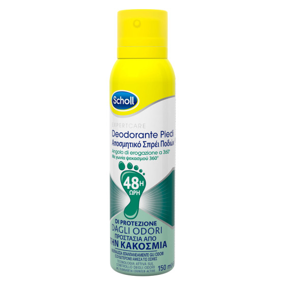 Scholl Expertcare Deodorante Spray per Piedi - Flacone da 150ml Scholl Expertcare Deodorante Spray per Piedi - Flacone da 150ml