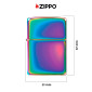 Immagine 4 - Zippo Accendino a Benzina Ricaricabile ed Antivento Multi Color -