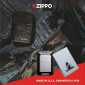 Immagine 6 - Zippo Accendino a Benzina Ricaricabile ed Antivento Brushed Chrome