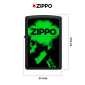 Immagine 4 - Zippo Accendino a Benzina Ricaricabile ed Antivento con Fantasia Zippo Cyber Design - mod. 48485