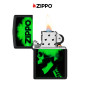 Immagine 5 - Zippo Accendino a Benzina Ricaricabile ed Antivento con Fantasia Zippo Cyber Design - mod. 48485
