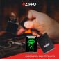 Immagine 6 - Zippo Accendino a Benzina Ricaricabile ed Antivento con Fantasia Zippo Cyber Design - mod. 48485