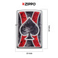 Immagine 4 - Zippo Accendino Fusion a Benzina Ricaricabile ed Antivento con