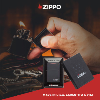 Zippo Accendino a Benzina Ricaricabile ed Antivento con Fantasia