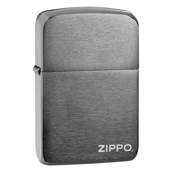 Zippo Accendino a Benzina Ricaricabile ed Antivento Black Ice 1941 Zippo Accendino a Benzina Ricaricabile ed Antivento Black Ice 1941
