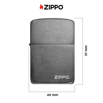 Zippo Accendino a Benzina Ricaricabile ed Antivento Black Ice 1941