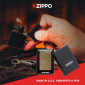 Immagine 6 - Zippo Accendino a Benzina Ricaricabile ed Antivento Antique Brass -
