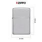 Immagine 4 - Zippo Accendino a Benzina Ricaricabile ed Antivento High Polish