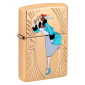 Immagine 1 - Zippo Accendino a Benzina Ricaricabile ed Antivento con Fantasia Windy 85th Anniversary Collectible