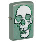 Immagine 1 - Zippo Accendino a Benzina Ricaricabile ed Antivento con Fantasia Skull Design - mod. 48489