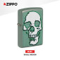 Immagine 2 - Zippo Accendino a Benzina Ricaricabile ed Antivento con Fantasia Skull Design - mod. 48489