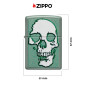 Immagine 4 - Zippo Accendino a Benzina Ricaricabile ed Antivento con Fantasia Skull Design - mod. 48489