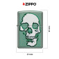 Immagine 4 - Zippo Accendino a Benzina Ricaricabile ed Antivento con Fantasia Skull Design - mod. 48489