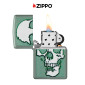 Immagine 5 - Zippo Accendino a Benzina Ricaricabile ed Antivento con Fantasia Skull Design - mod. 48489