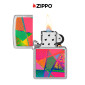 Immagine 5 - Zippo Accendino a Benzina Ricaricabile ed Antivento con Fantasia Retro Pattern Design - mod. 48498