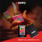 Immagine 6 - Zippo Accendino a Benzina Ricaricabile ed Antivento con Fantasia Retro Pattern Design - mod. 48498