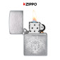 Immagine 5 - Zippo Accendino a Benzina Ricaricabile ed Antivento con Fantasia Spade Skull Design - mod. 48500