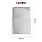 Immagine 4 - Zippo Accendino a Benzina Ricaricabile ed Antivento High Polish